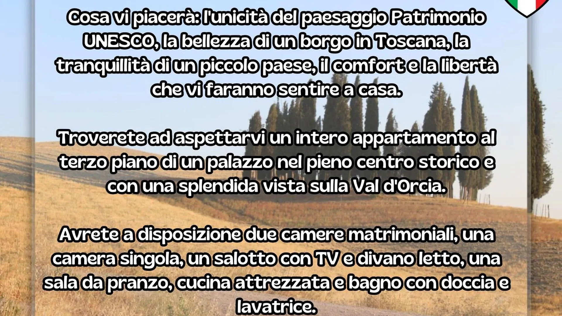 Daire Anima D'Orcia - Ampio Appartamento In Pieno Centro Storico! San Quirico dʼOrcia
